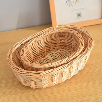 Garden and Home Decor -Wicker Storage Basket-Natural, storage baskets, flower baskets, fruit baskets, gift baskets