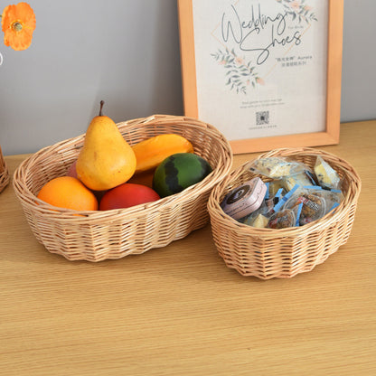 Garden and Home Decor -Wicker Storage Basket-Natural, storage baskets, flower baskets, fruit baskets, gift baskets