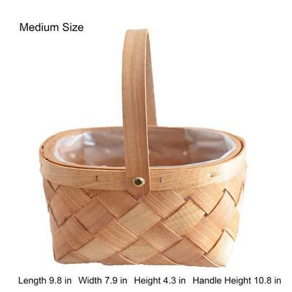 Garden and Home Decor Basket-Natural, storage baskets, flower baskets, fruit baskets, gift baskets