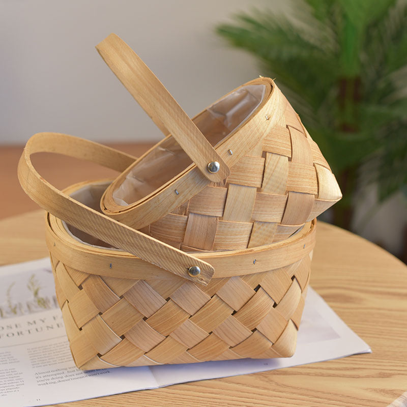 Garden and Home Decor Basket-Natural, storage baskets, flower baskets, fruit baskets, gift baskets