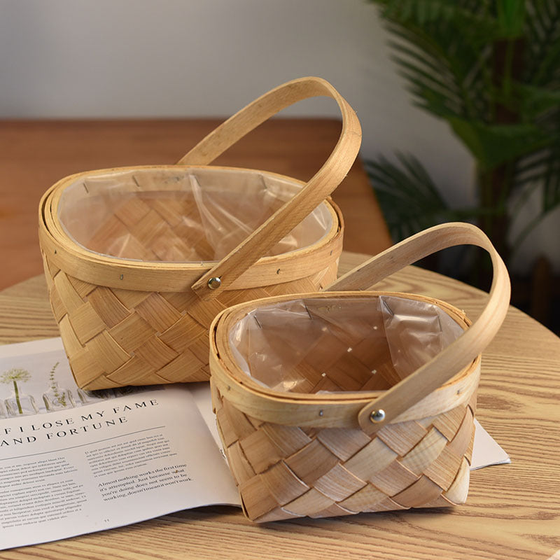 Garden and Home Decor Basket-Natural, storage baskets, flower baskets, fruit baskets, gift baskets