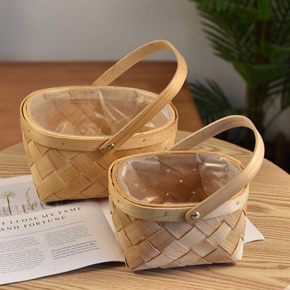 Garden and Home Decor Basket-Natural, storage baskets, flower baskets, fruit baskets, gift baskets